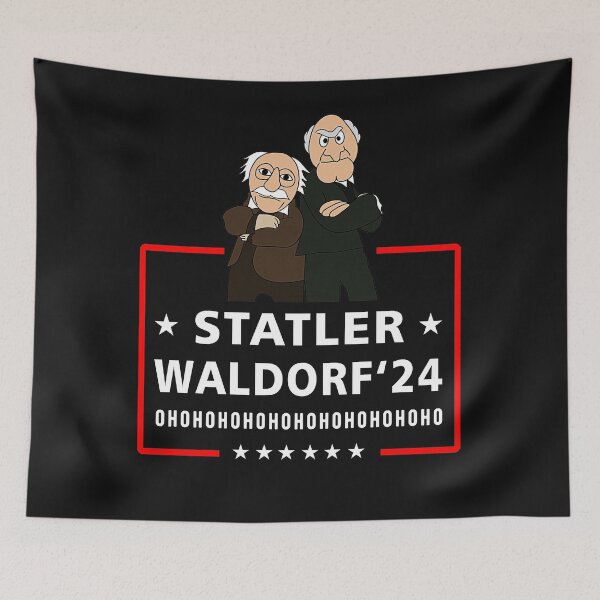 Item preview, Statler And Waldorf best cartoon designed and sold by KathrinKruse.