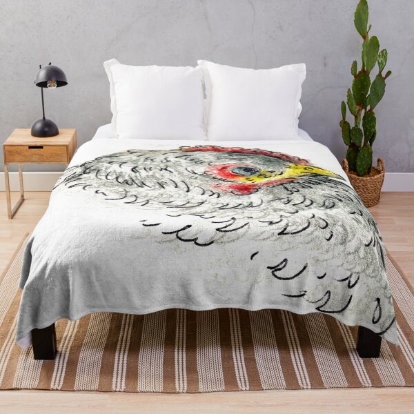 Item preview, Little cute grey hen. Almost asleep. designed and sold by janesg.