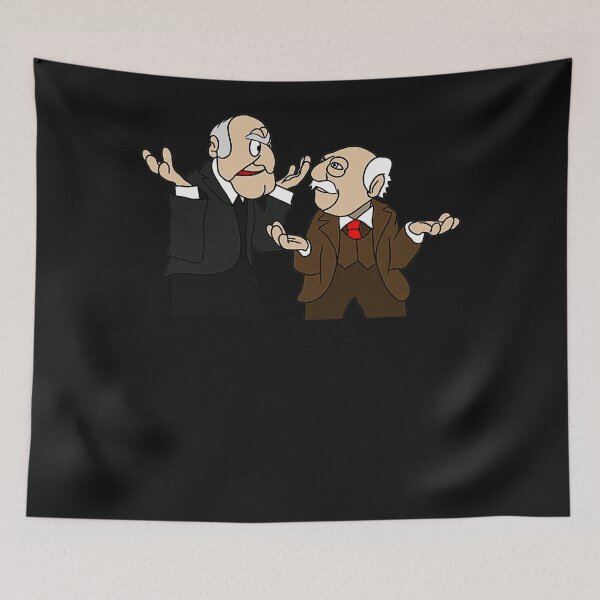 Item preview, Statler And Waldorf cartoon designed and sold by KathrinKruse.