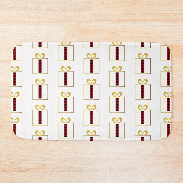 Item preview, Christmas Buffalo Plaid Letter I designed and sold by Coffee Lifestyle.