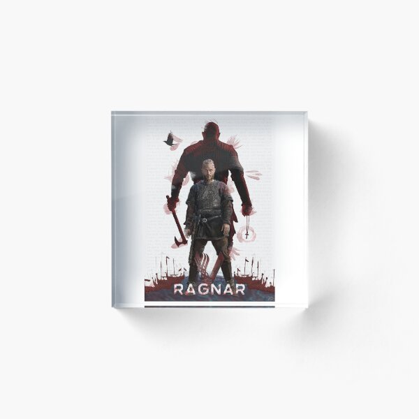 Ragnar Lothbrok - Vikings Acrylic Block