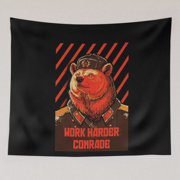 Item preview, Vote Soviet bear - russian bear meme Essential   designed and sold by TROYROBERSON.