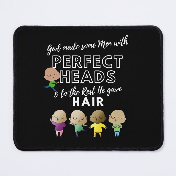 Item preview, Perfect Heads - Bald Cartoon Men Funny Design designed and sold by Ceramic Scripture.