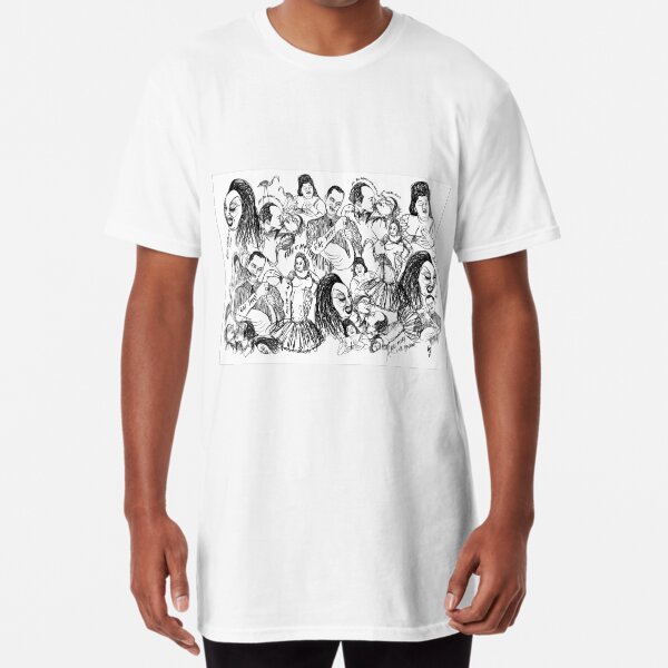 PINK FLAMINGOS Long T-Shirt