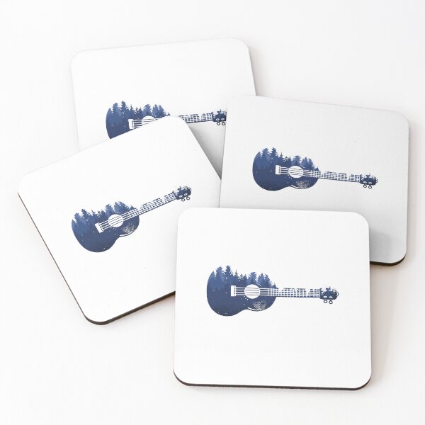 Item preview, Guitar forest silhouette designed and sold by DerSenat.