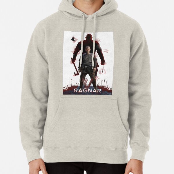 Ragnar Lothbrok - Vikings Sweat à capuche épais