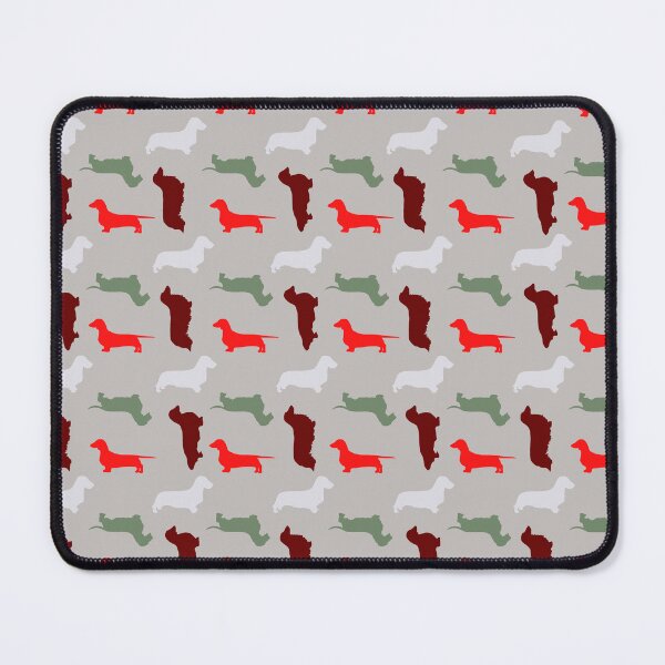 Item preview, "Ash & Embers" - Christmas Dachshund Pattern  designed and sold by CanisPicta.