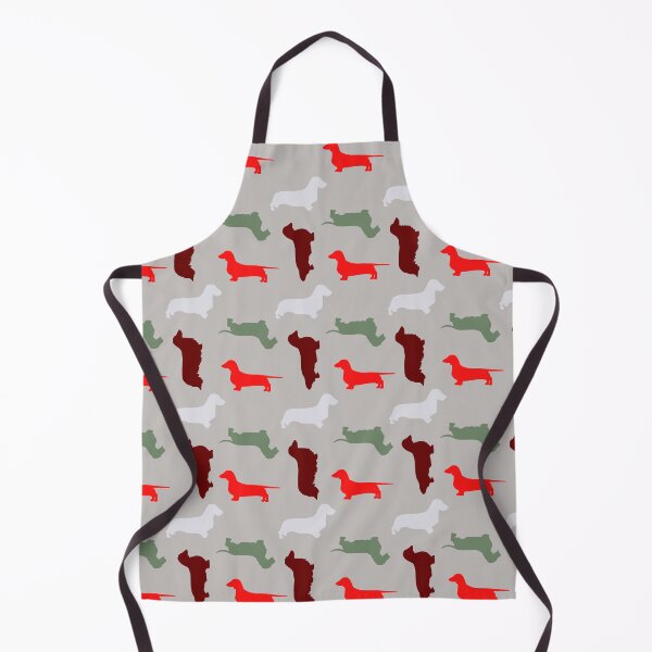 Item preview, "Ash & Embers" - Christmas Dachshund Pattern designed and sold by CanisPicta.