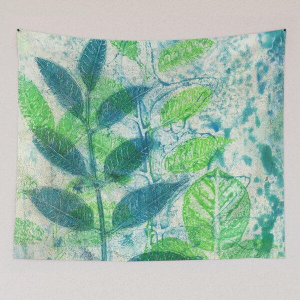 Item preview, From the Garden - Greens designed and sold by Beverley Teske.