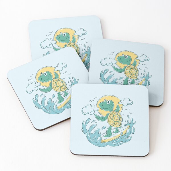 Item preview, Surfing Turtle designed and sold by DerSenat.