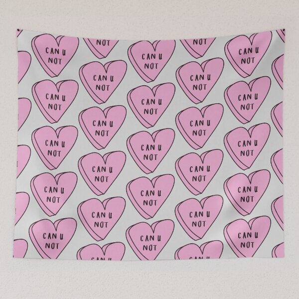 Item preview, CAN U NOT? ♡ Sassy Conversation Heart designed and sold by Bratsy ♡.