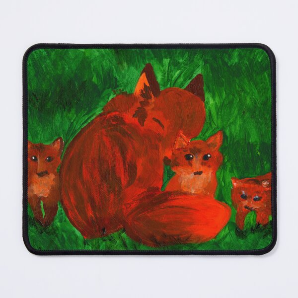 Item preview, Fox Family designed and sold by Niina Niskanen.