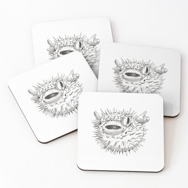 Item preview, Puffer fish, porcupine fish designed and sold by DerSenat.