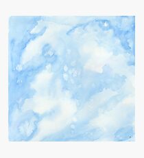Light Blue Photographic Print