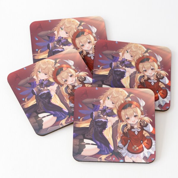 Item preview, Fischl & Klee Genshin Impact designed and sold by genshinwaifus.