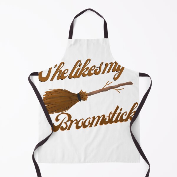 Item preview, Funny She Likes My Broomstick  designed and sold by TheCreativeFab.