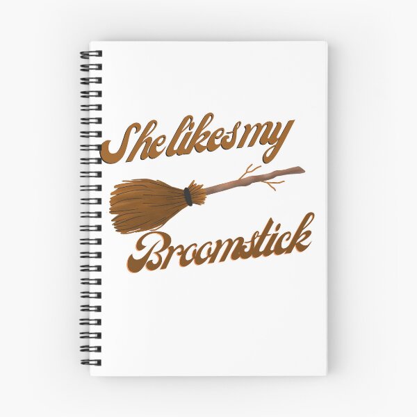 Item preview, Funny She Likes My Broomstick  designed and sold by TheCreativeFab.
