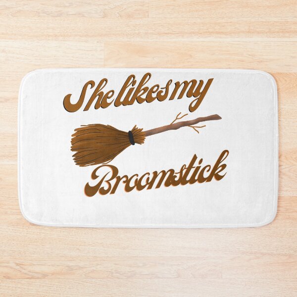 Item preview, Funny She Likes My Broomstick  designed and sold by TheCreativeFab.