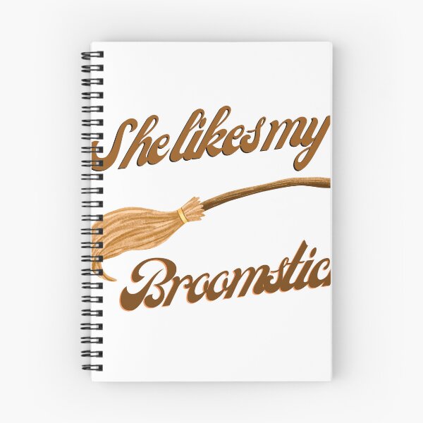 Item preview, Funny She Likes My Broomstick  designed and sold by TheCreativeFab.
