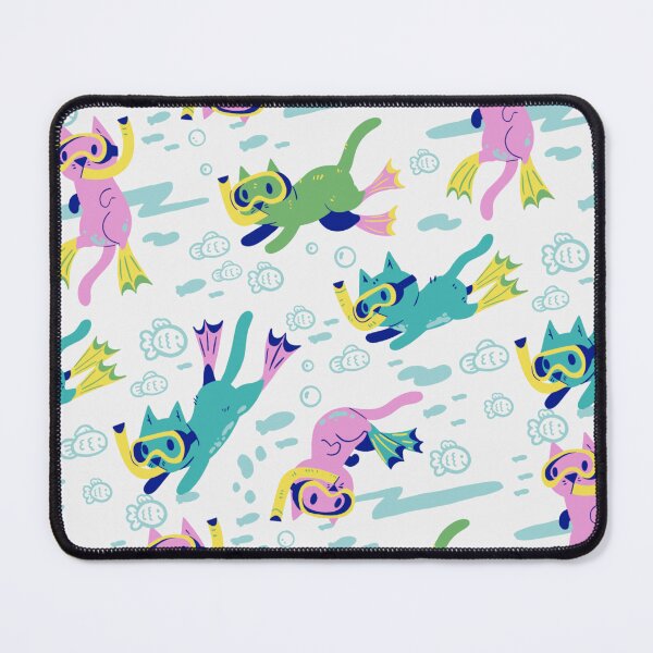 Item preview, swimming cat designed and sold by DerSenat.