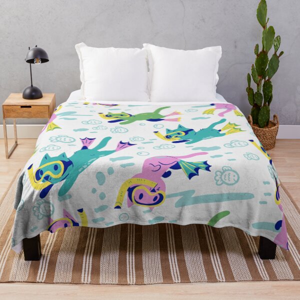 Item preview, swimming cat designed and sold by DerSenat.
