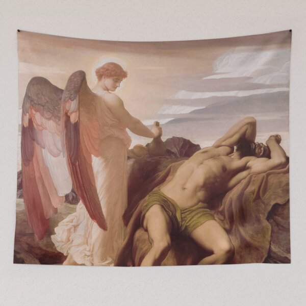 Item preview, Elijah in the Wilderness - Frederic Leighton designed and sold by ArsVincitOmnia.