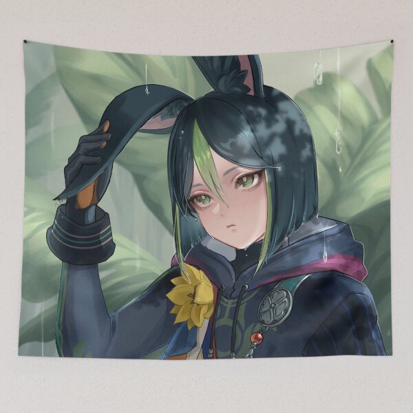Item preview, Rain Tighnari Genshin Impact designed and sold by genshinwaifus.