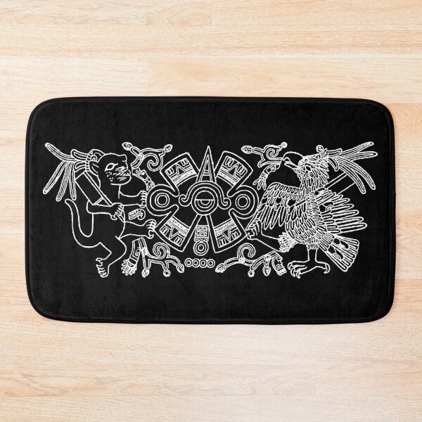 Item preview, Old Mexican Cultures_Jaguar and Eagle_Sunsymbol designed and sold by Akoa.