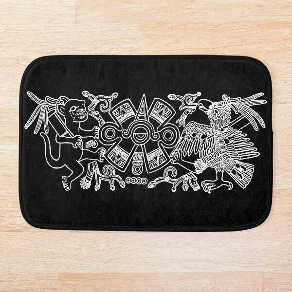 Item preview, Antiguas Culturas Mexicanas_Jaguar y Aguila_Simbolo Solar designed and sold by Akoa.