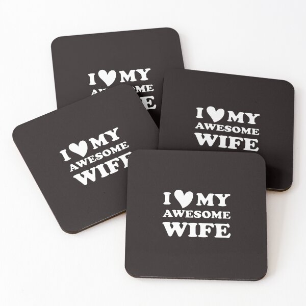 Item preview, I Love My Awesome Wife Awesome Husband Valentine's Day Gifts Valentine's Day Gifts designed and sold by Sophistical.