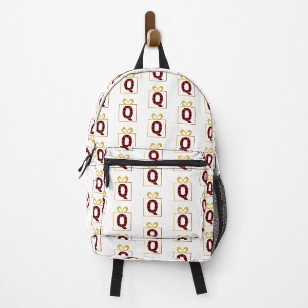 Item preview, Christmas Buffalo Plaid Letter Q designed and sold by Coffee Lifestyle.