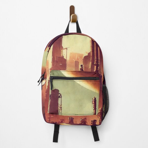 Item preview, Atom Punk Cityscape designed and sold by AM FineArtPrints.