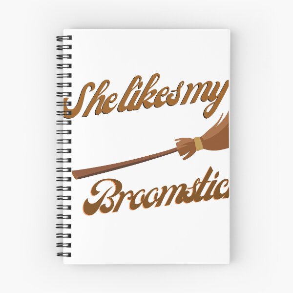 Item preview, Funny She Likes My Broomstick  designed and sold by TheCreativeFab.