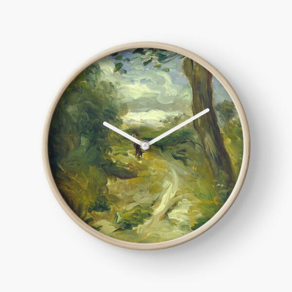 Landscape Between Storms Oil Painting by Auguste Renoir Clock