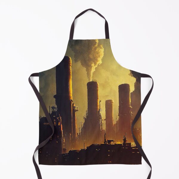 Item preview, Atom Punk Cityscape designed and sold by AM FineArtPrints.