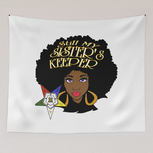 Item preview,  OES Order Of The Eastern Star Logo Sistars My Sister Keeper Freemason designed and sold by TopTeeShop.