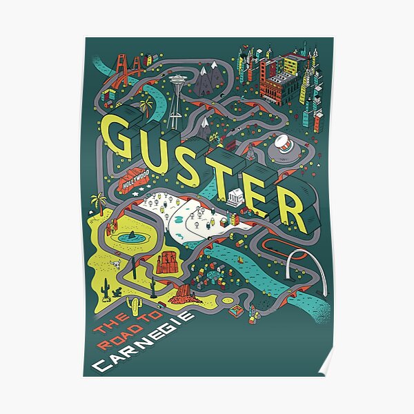 guster tour poster