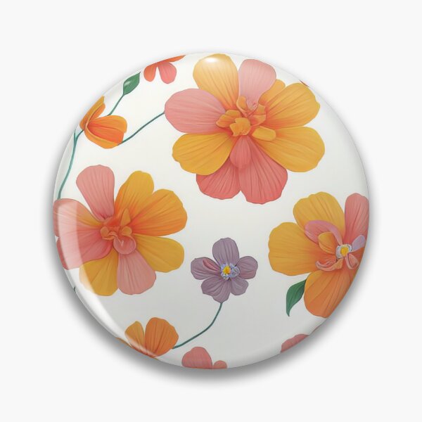 Artikelvorschau, Fun flowers tropical pattern entworfen und verkauft von Purple-Horizon.