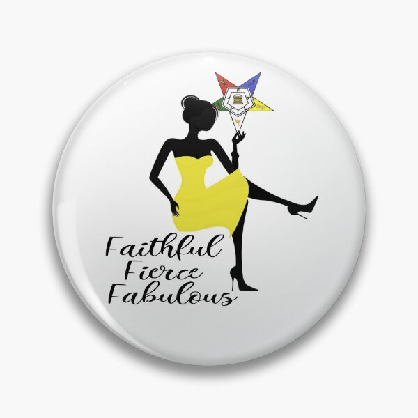 Item preview, OES Order Of The Eastern Star Logo Faithful Fierce Fabuolus Freemason designed and sold by TopTeeShop.