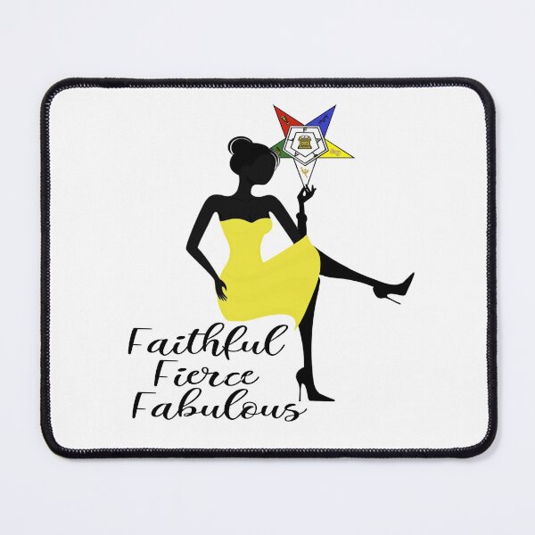 Item preview, OES Order Of The Eastern Star Logo Faithful Fierce Fabuolus Freemason designed and sold by TopTeeShop.