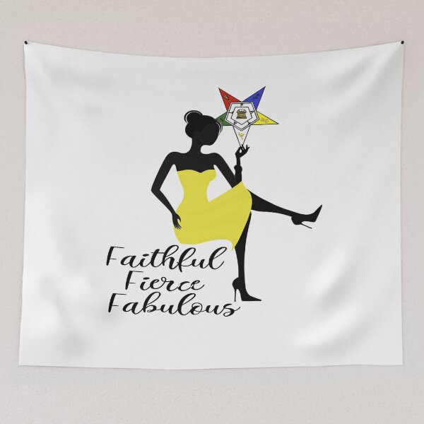 Item preview, OES Order Of The Eastern Star Logo Faithful Fierce Fabuolus Freemason designed and sold by TopTeeShop.
