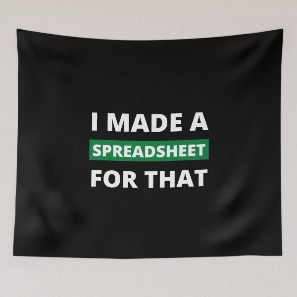 Item preview, i made a spreadsheet for that designed and sold by TomorrowQuotes.