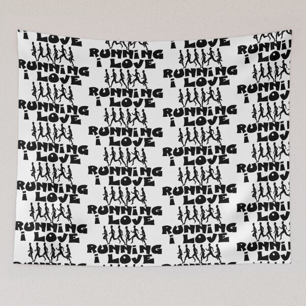 Item preview, I LOVE RUNNING designed and sold by DomGDesign.