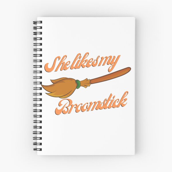 Item preview, Funny She Likes My Broomstick  designed and sold by TheCreativeFab.