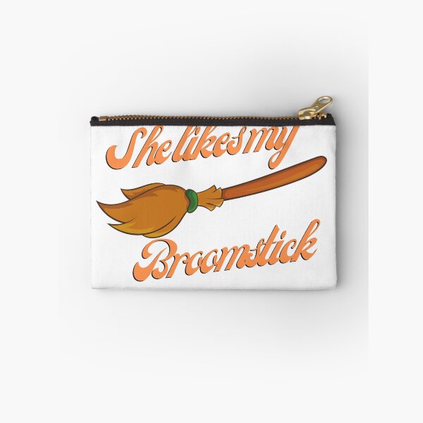 Item preview, Funny She Likes My Broomstick  designed and sold by TheCreativeFab.