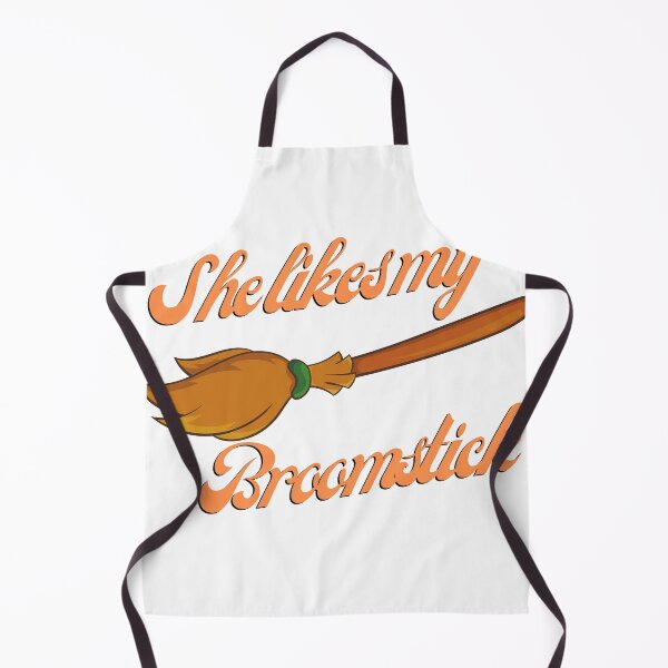 Item preview, Funny She Likes My Broomstick  designed and sold by TheCreativeFab.