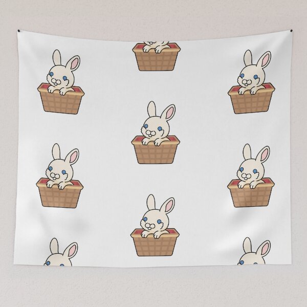 Item preview, It's a bunny in a basket! designed and sold by bunbuns-market.