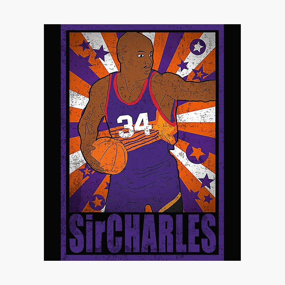 Retro Style Charles Barkley Trading Card  Classic T-Shirt for Sale by  Hollobaugh1989