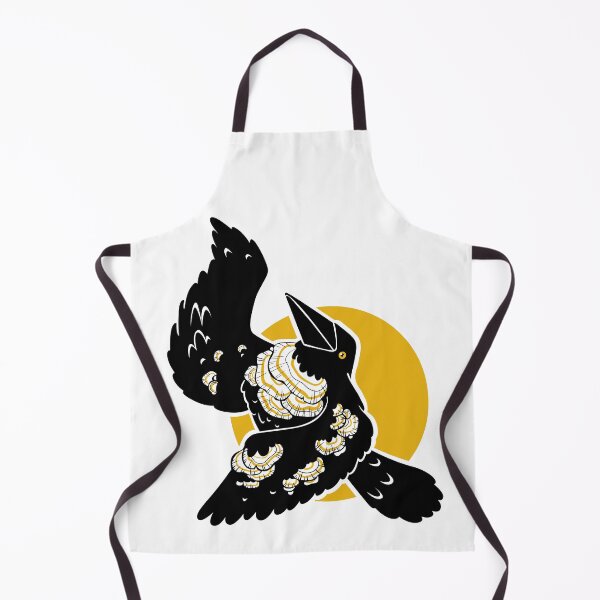 Item preview, Black Crow with Bracket Fungi designed and sold by boozkova-vorona.