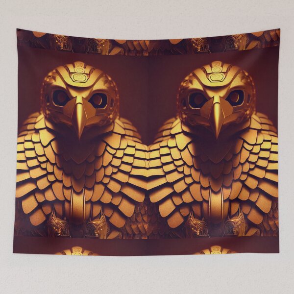 Item preview, Golden ra bird designed and sold by AI1artist.